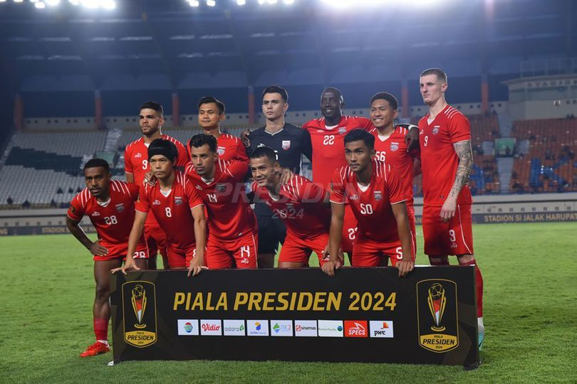 Skuad Borneo FC ketika bermain di Piala Presiden 2024 (c) Piala Presiden 2024